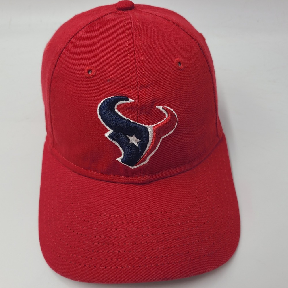 Women Houston Texans Hat Strapback New Era 9Twenty Red Blue NFL Football Logo